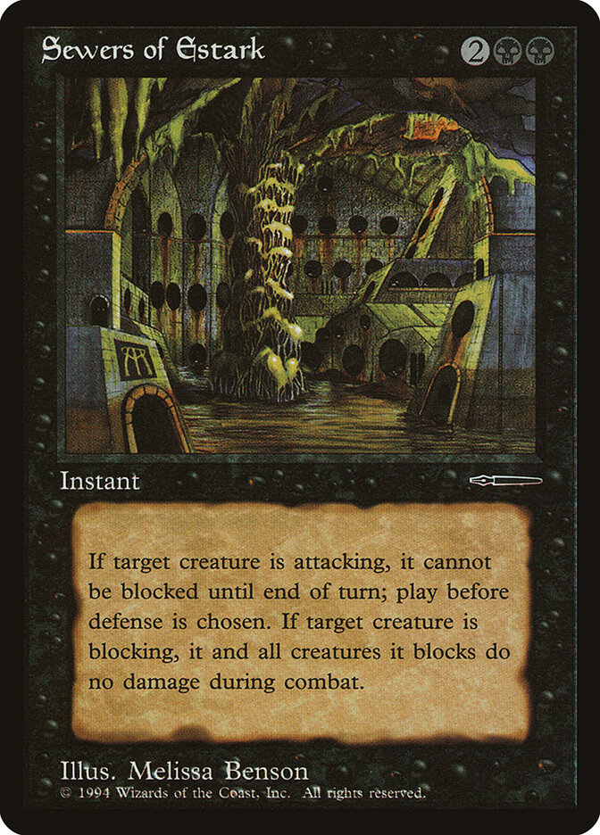 Sewers of Estark card front