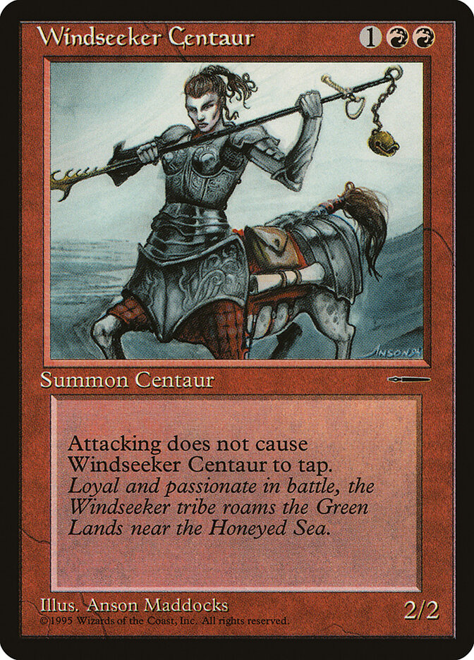 Windseeker Centaur card front