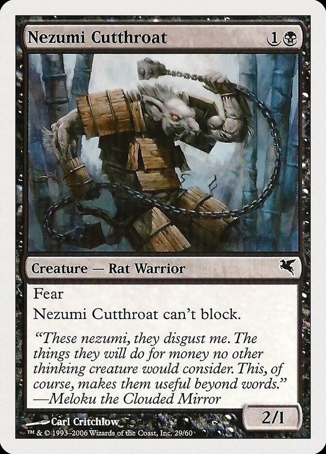 Nezumi Cutthroat card front