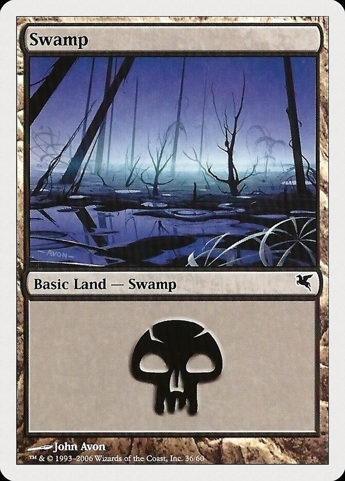 Swamp card front
