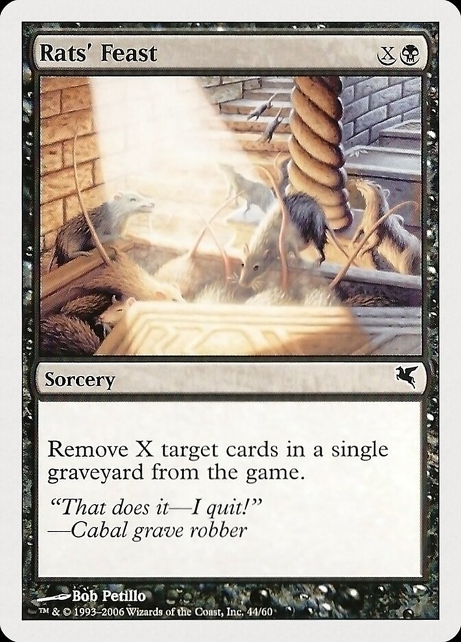 Rats' Feast card front
