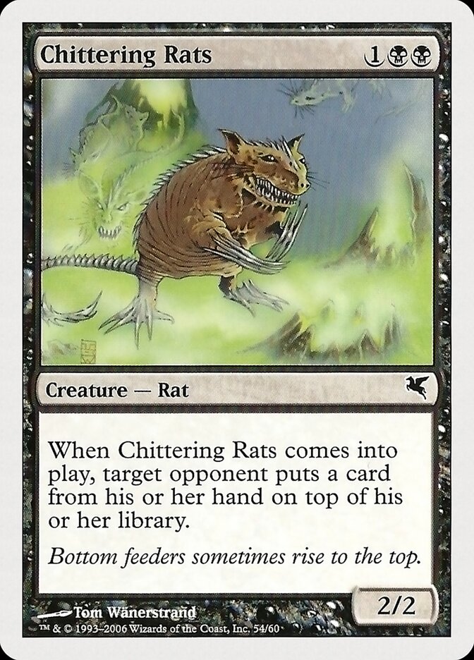 Chittering Rats card front