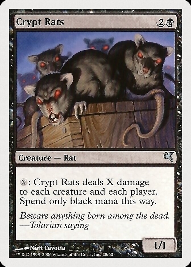 Crypt Rats card front
