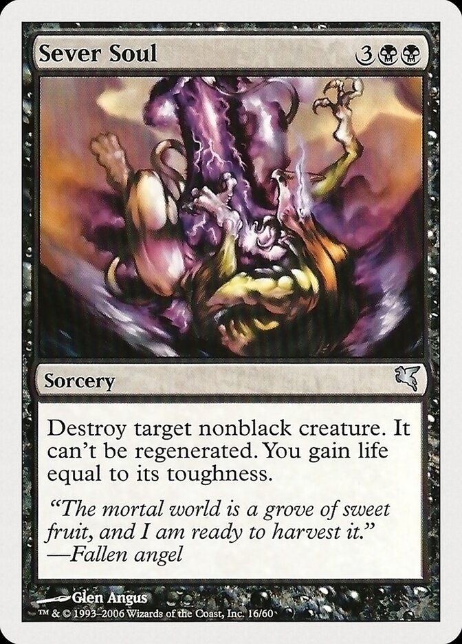 Sever Soul card front