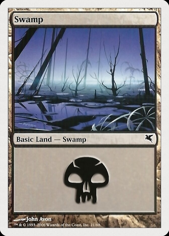 Swamp card front