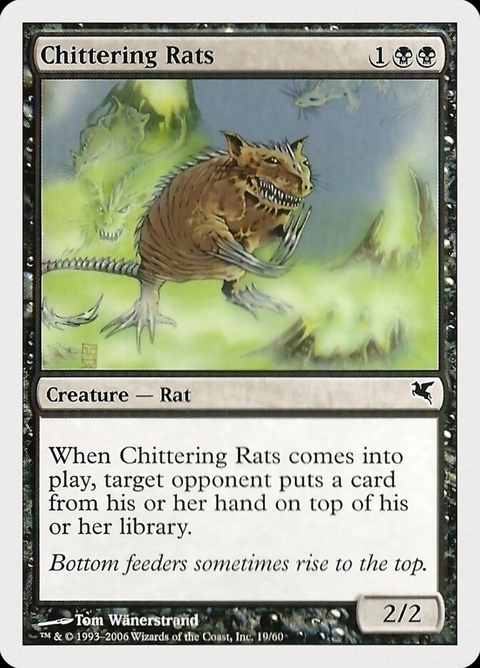 Chittering Rats card front