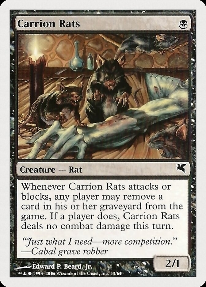 Carrion Rats card front