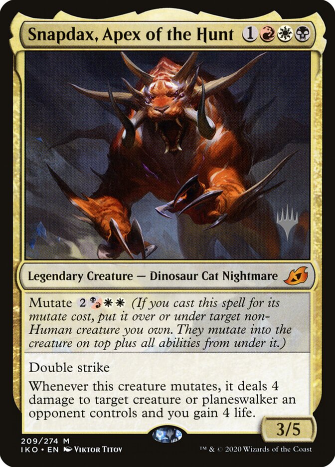 Snapdax, Apex of the Hunt card front