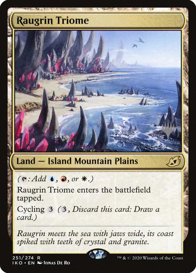 Raugrin Triome card front