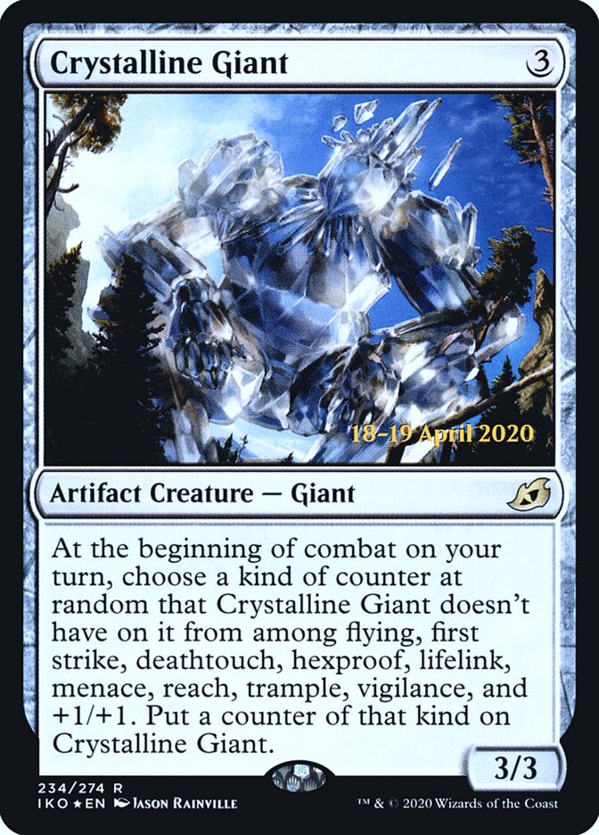 Crystalline Giant card front