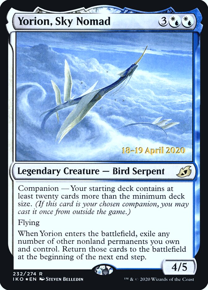 Yorion, Sky Nomad card front