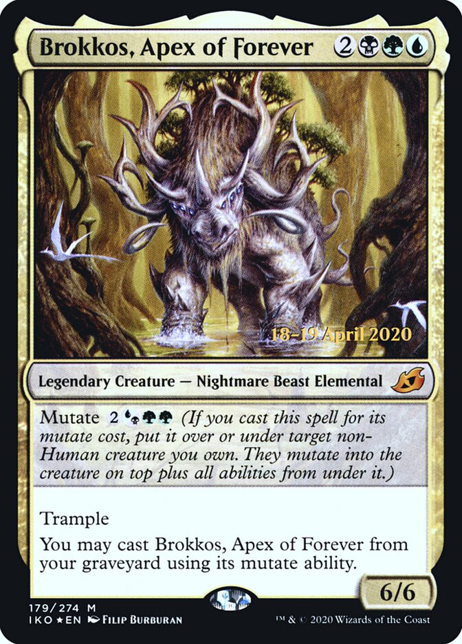 Brokkos, Apex of Forever card front