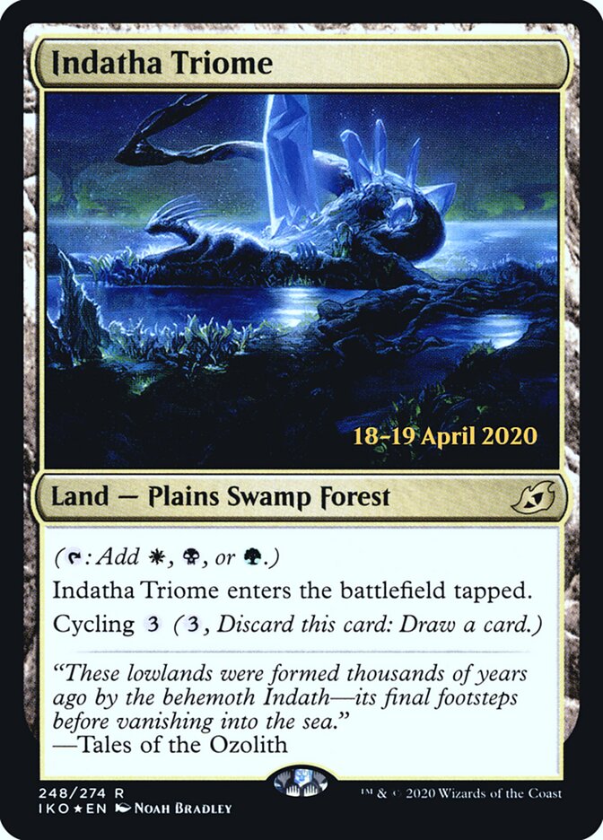 Indatha Triome card front