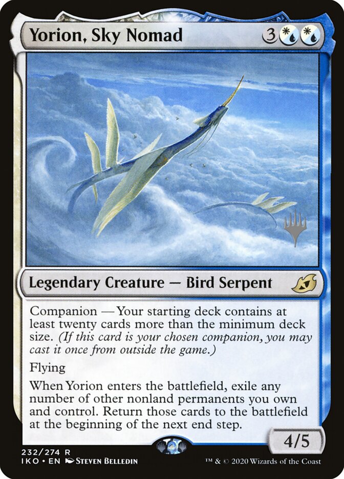 Yorion, Sky Nomad card front