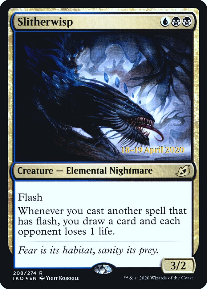 Slitherwisp card front