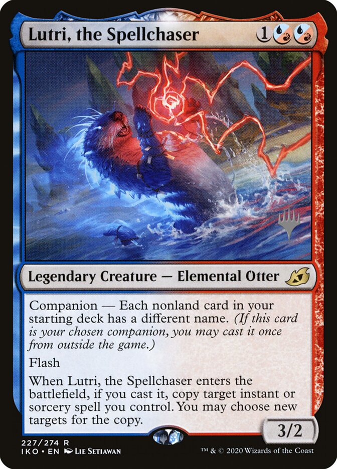 Lutri, the Spellchaser card front