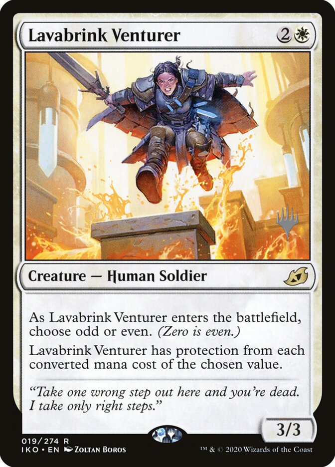 Lavabrink Venturer card front
