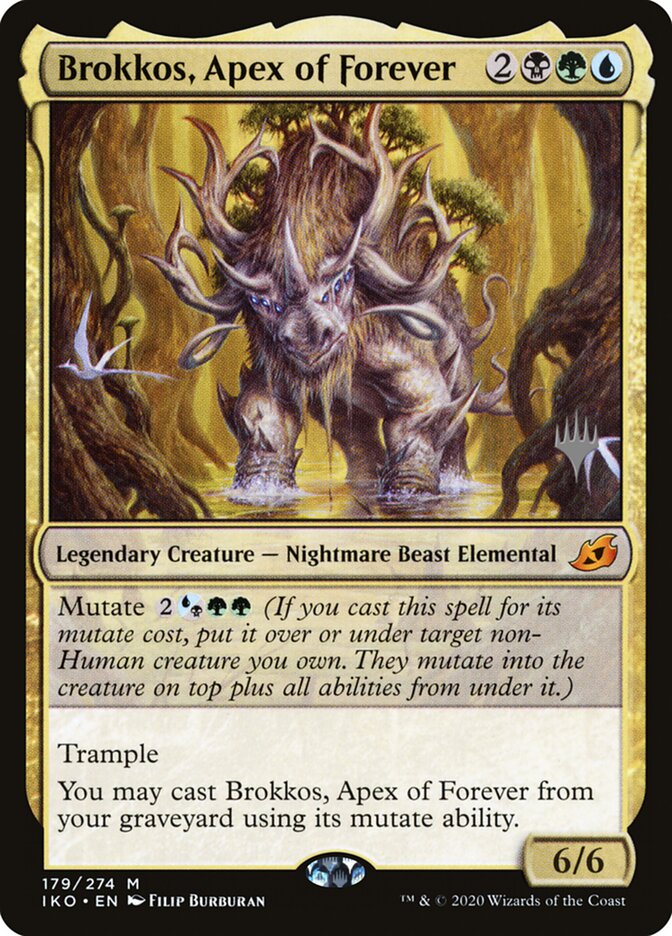 Brokkos, Apex of Forever card front