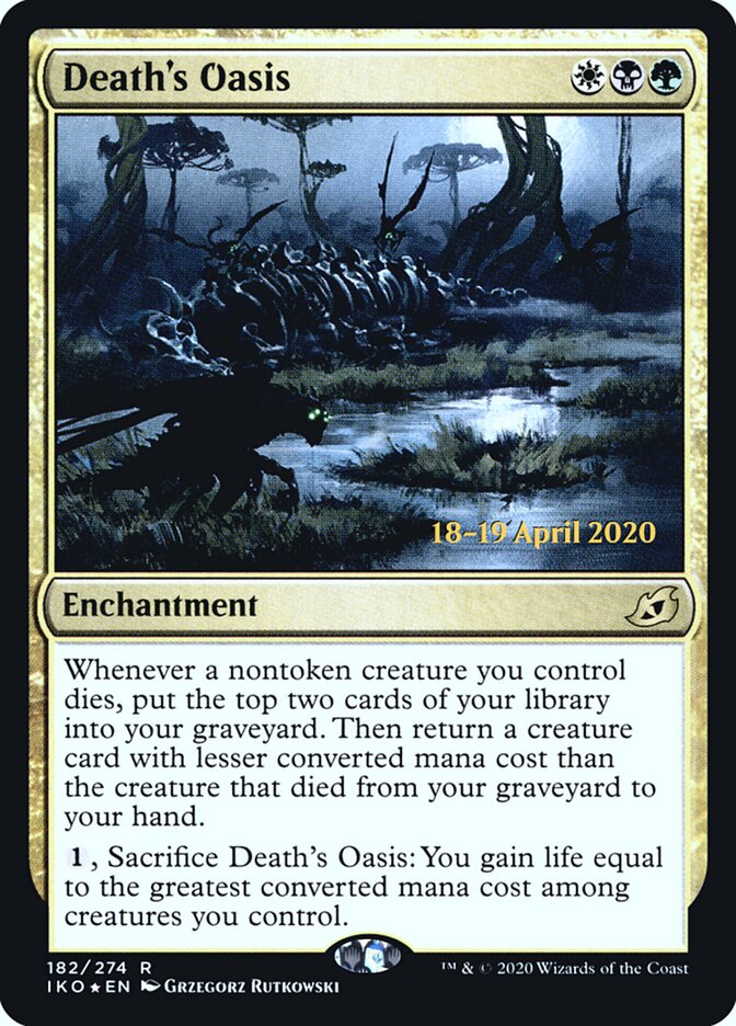 Death's Oasis card front