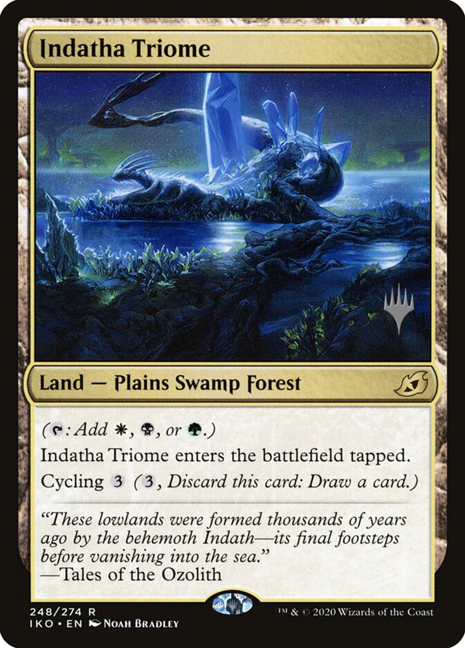 Indatha Triome card front