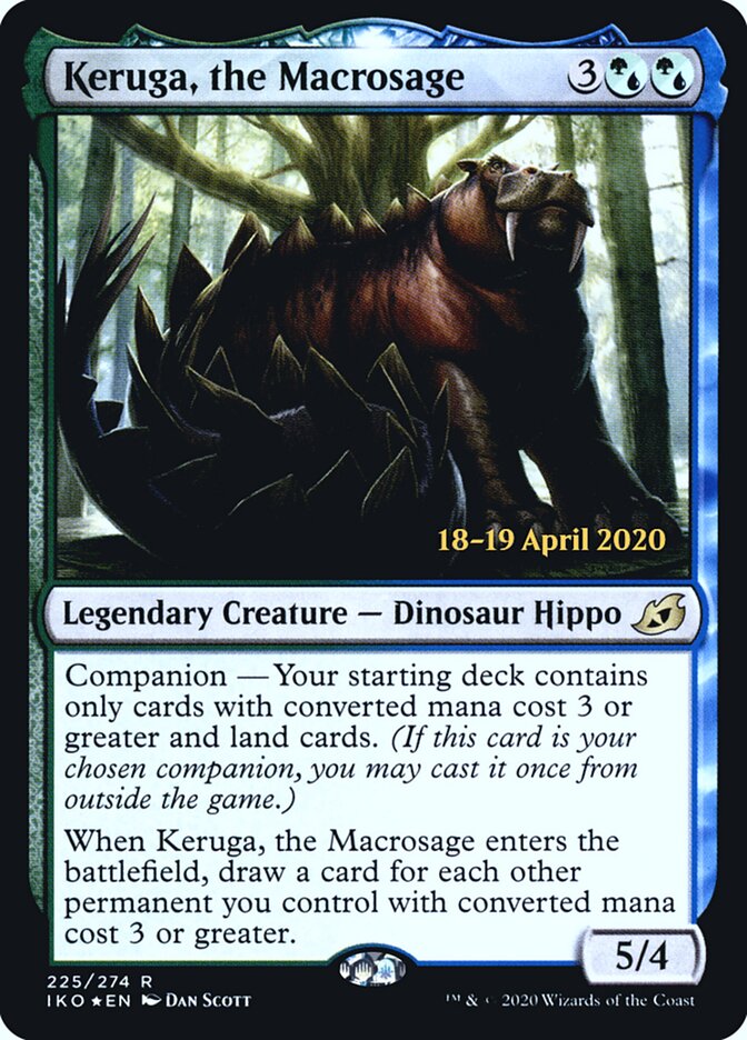 Keruga, the Macrosage card front