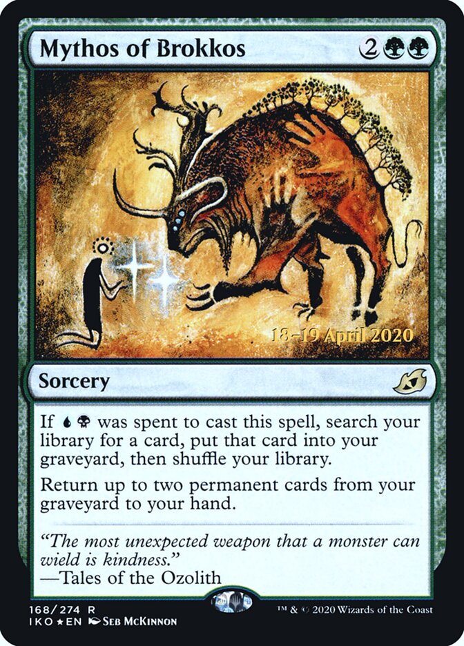 Mythos of Brokkos card front