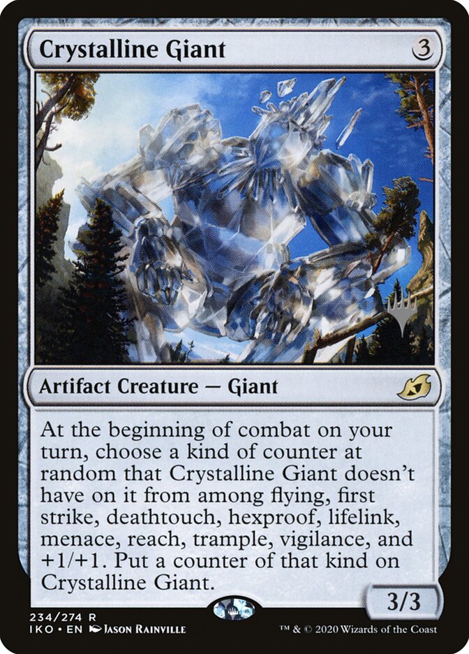 Crystalline Giant card front