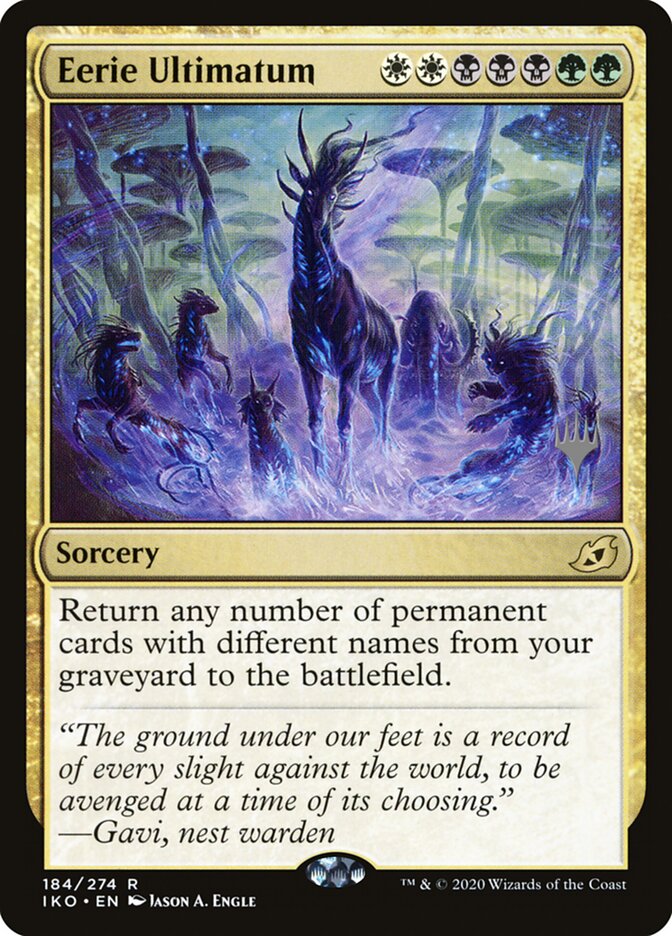 Eerie Ultimatum card front