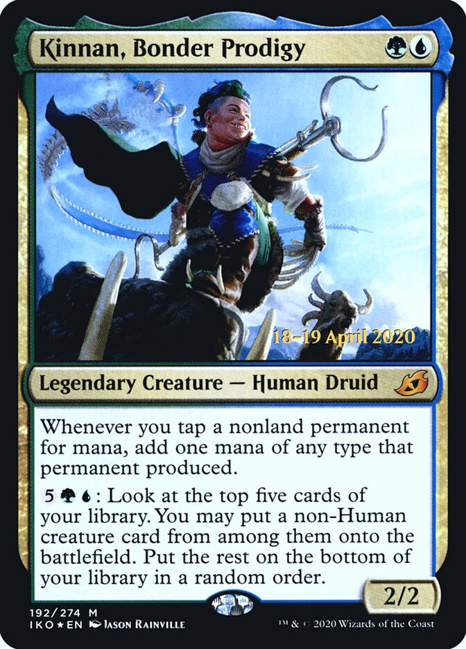 Kinnan, Bonder Prodigy card front