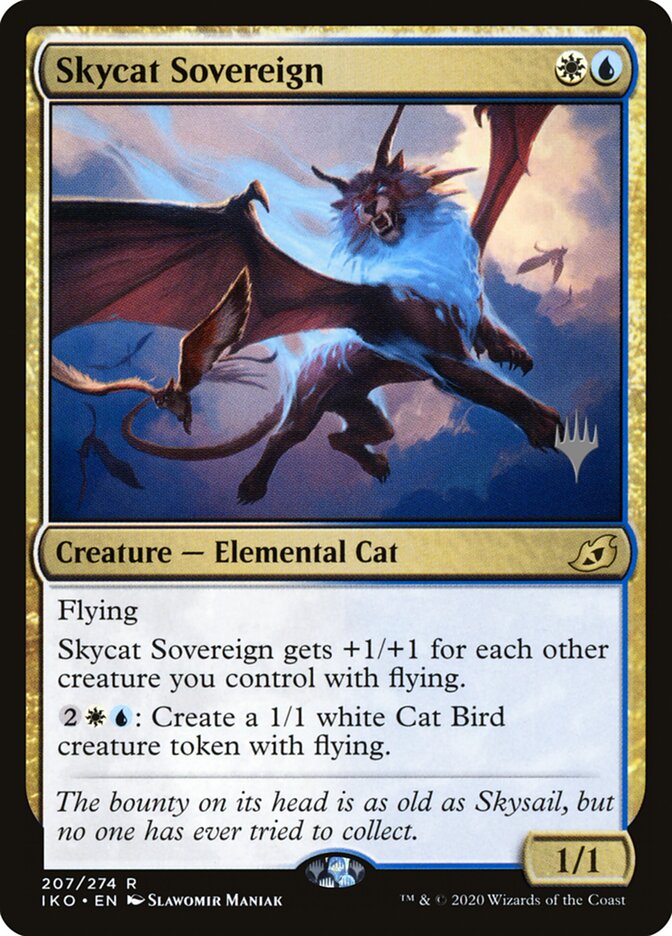 Skycat Sovereign card front