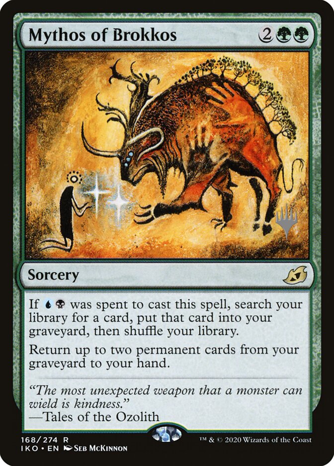 Mythos of Brokkos card front