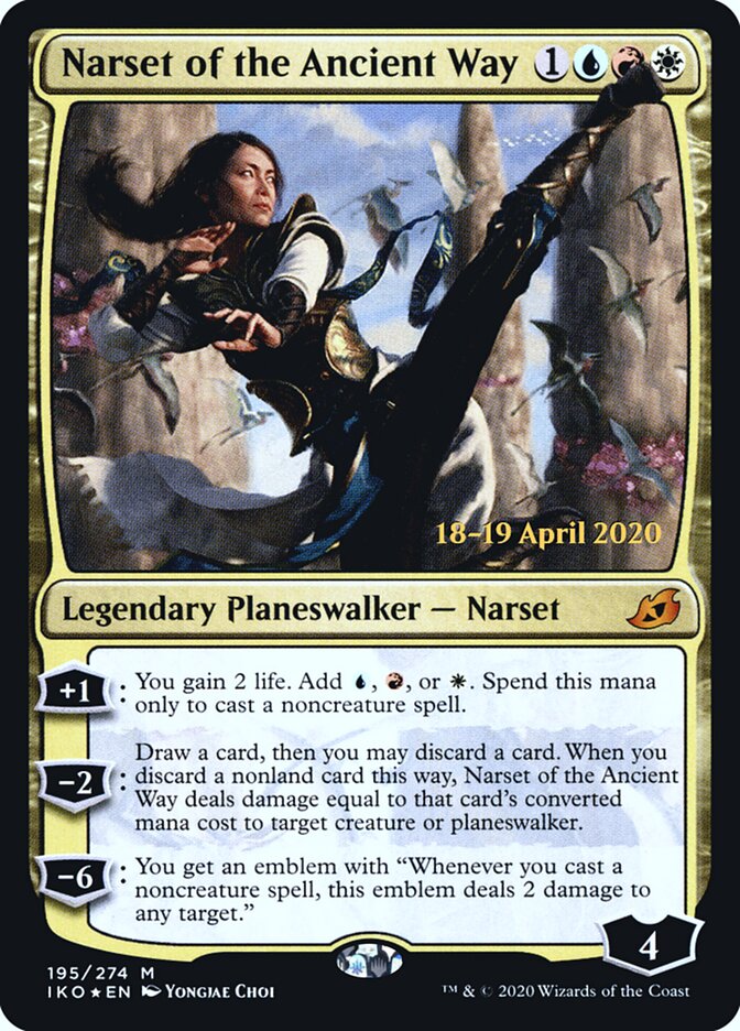 Narset of the Ancient Way card front