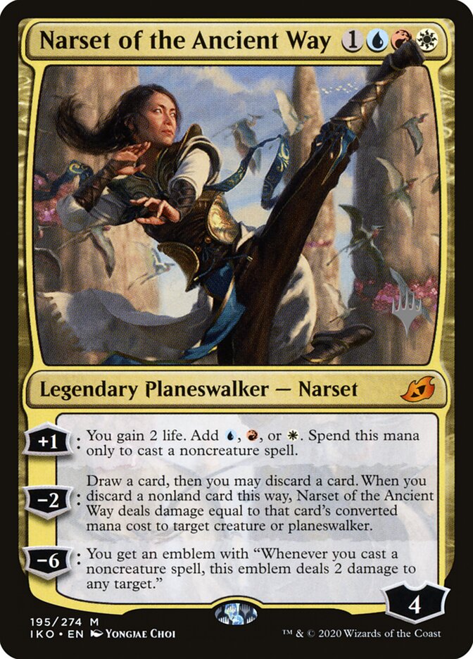Narset of the Ancient Way card front
