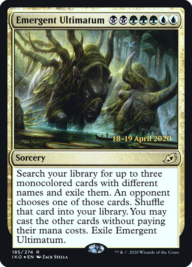 Emergent Ultimatum card front