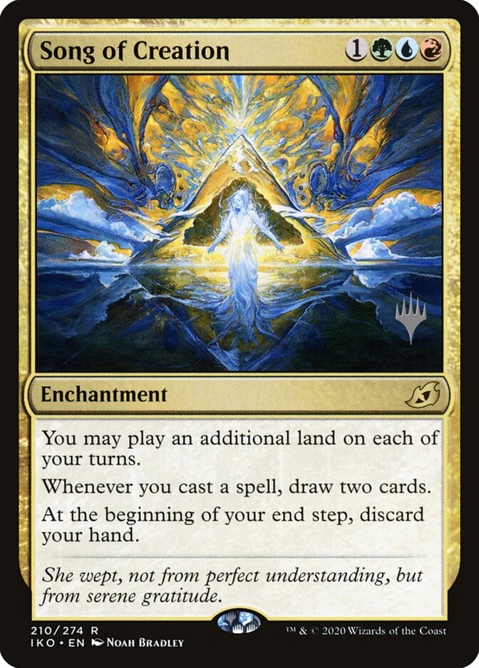 Song of Creation card front