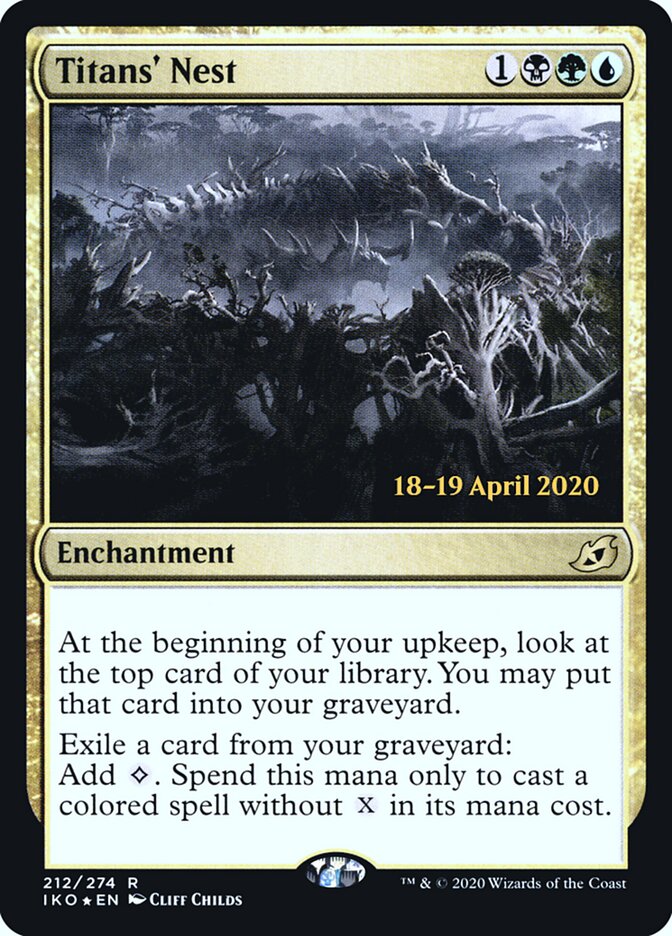 Titans' Nest card front