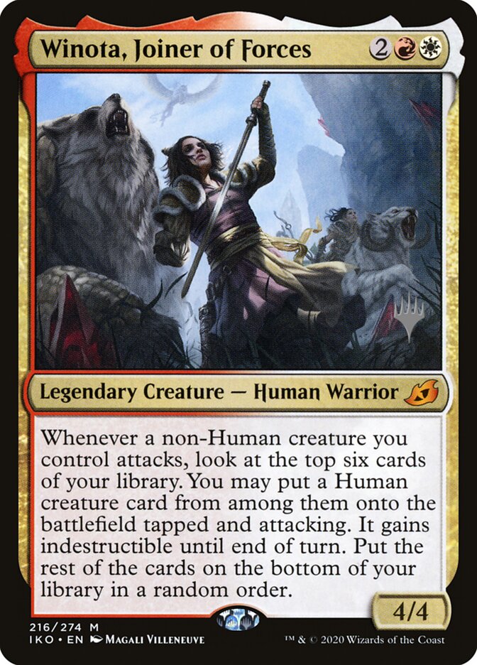 Winota, Joiner of Forces card front