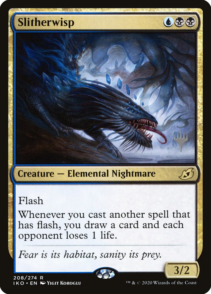 Slitherwisp card front