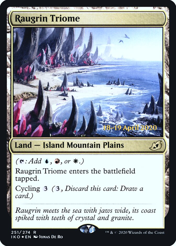 Raugrin Triome card front