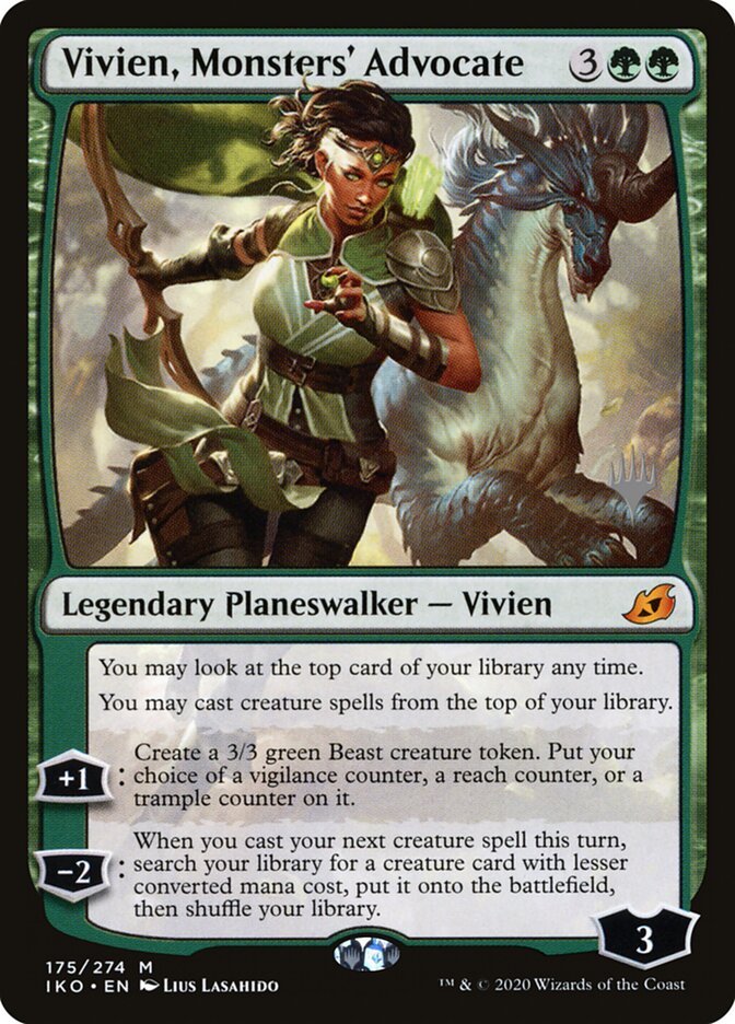Vivien, Monsters' Advocate card front