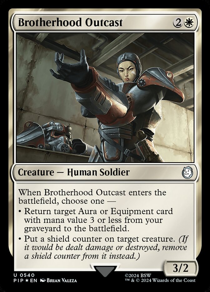 Brotherhood Outcast card front