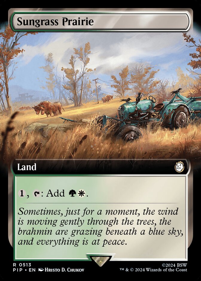 Sungrass Prairie card front