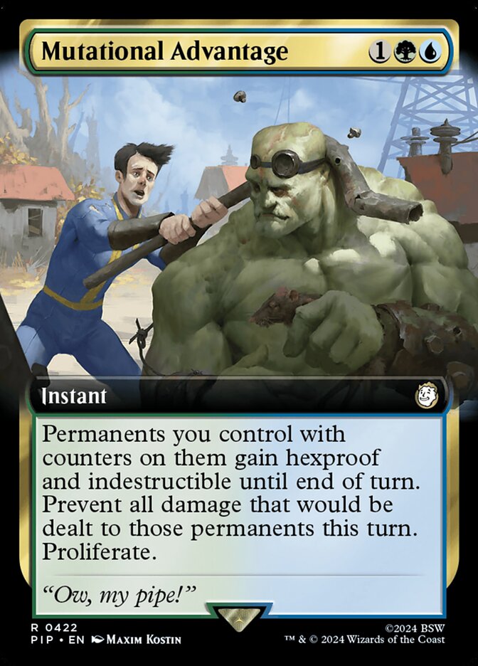 Mutational Advantage card front