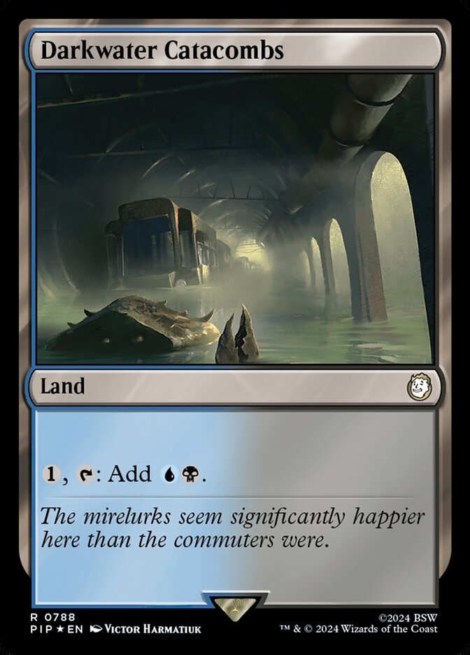 Darkwater Catacombs card front