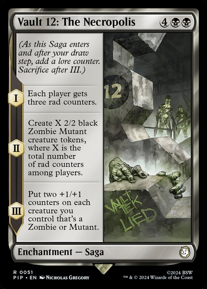 Vault 12: The Necropolis card front