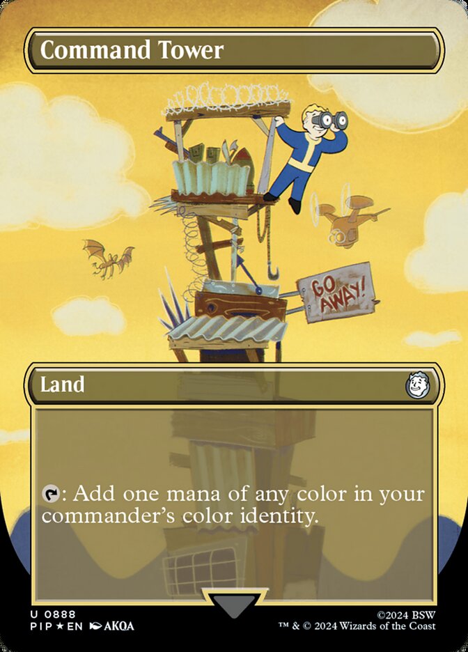 Command Tower card front