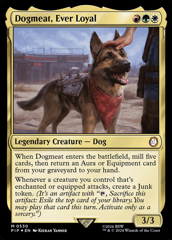 Dogmeat, Ever Loyal card front