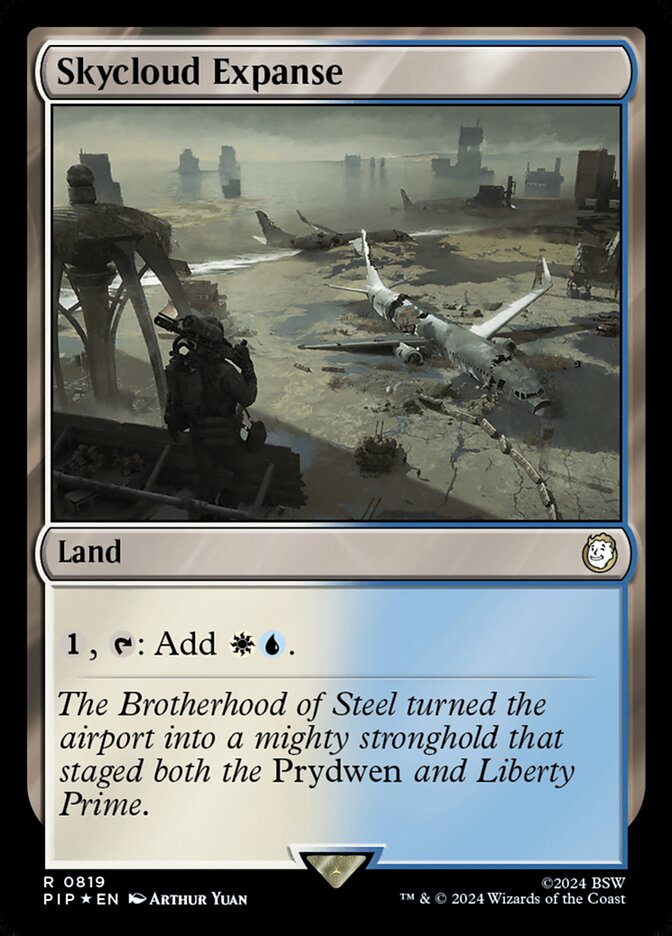 Skycloud Expanse card front