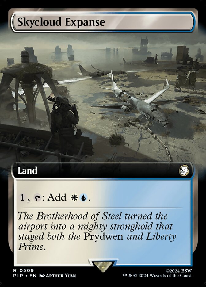Skycloud Expanse card front