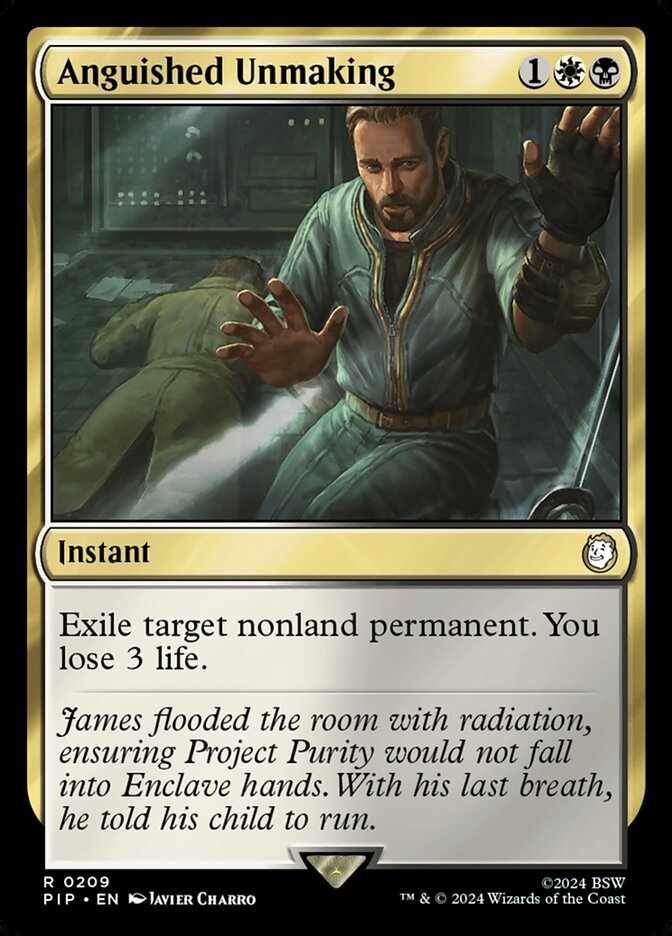 Anguished Unmaking card front